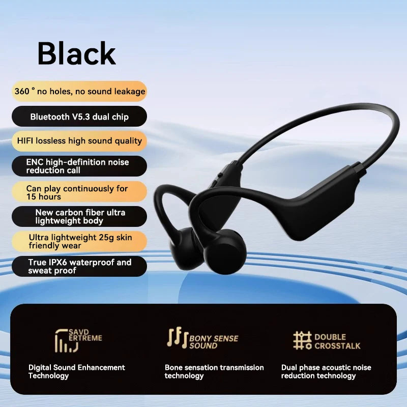 Auriculares Conducción Ósea IPX8 MP3 32GB