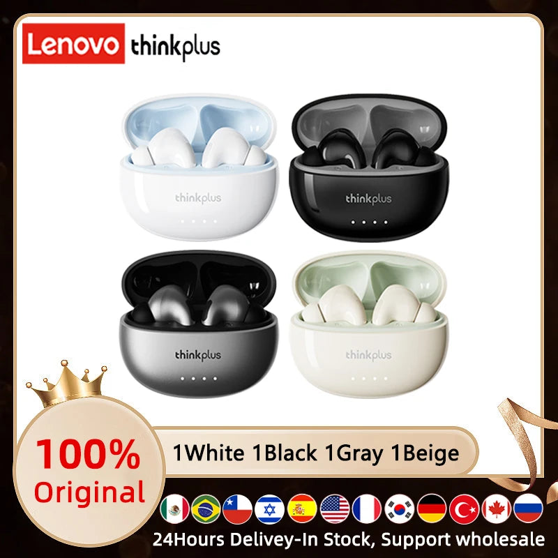 Pack de Auriculares Inalambricos Lenovo LP5 Pro