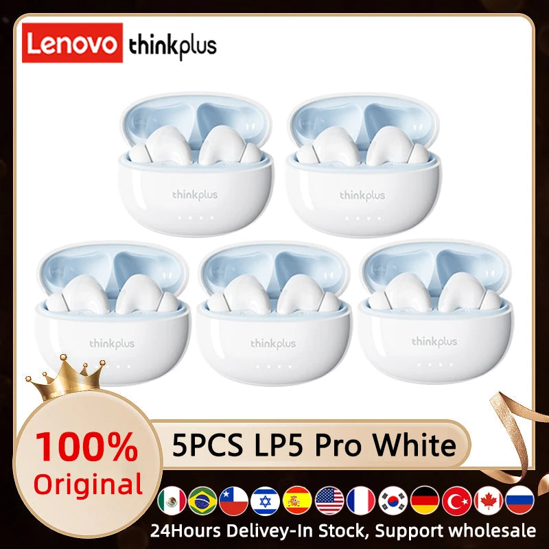 Pack de Auriculares Inalambricos Lenovo LP5 Pro