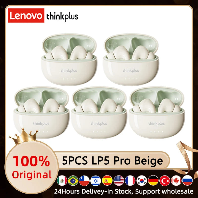 Pack de Auriculares Inalambricos Lenovo LP5 Pro