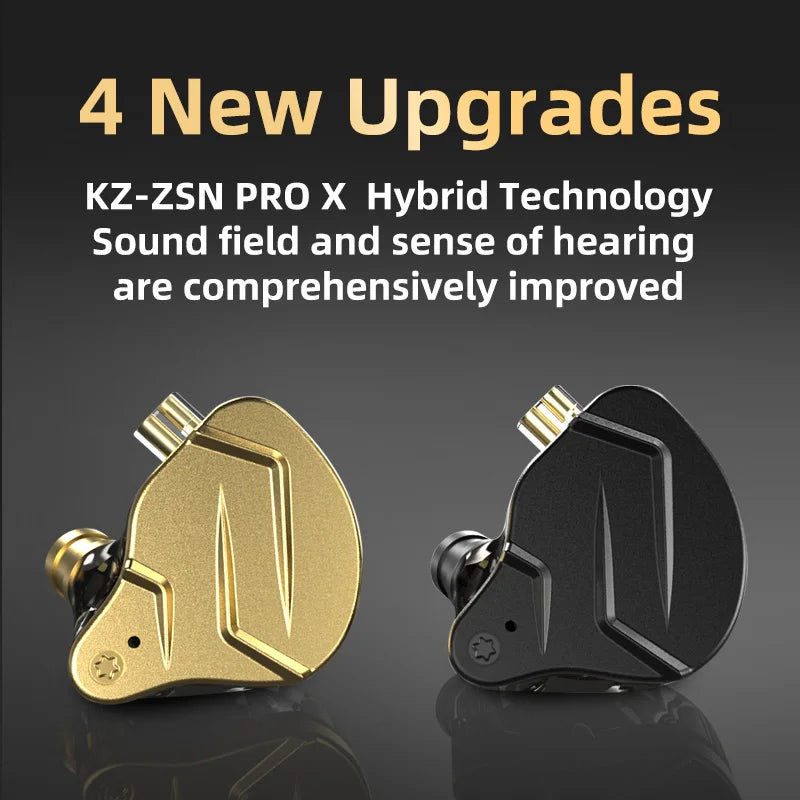 Auriculares  HIFI Hibridos KZ ZSN Pro x (Alta Fidelidad)