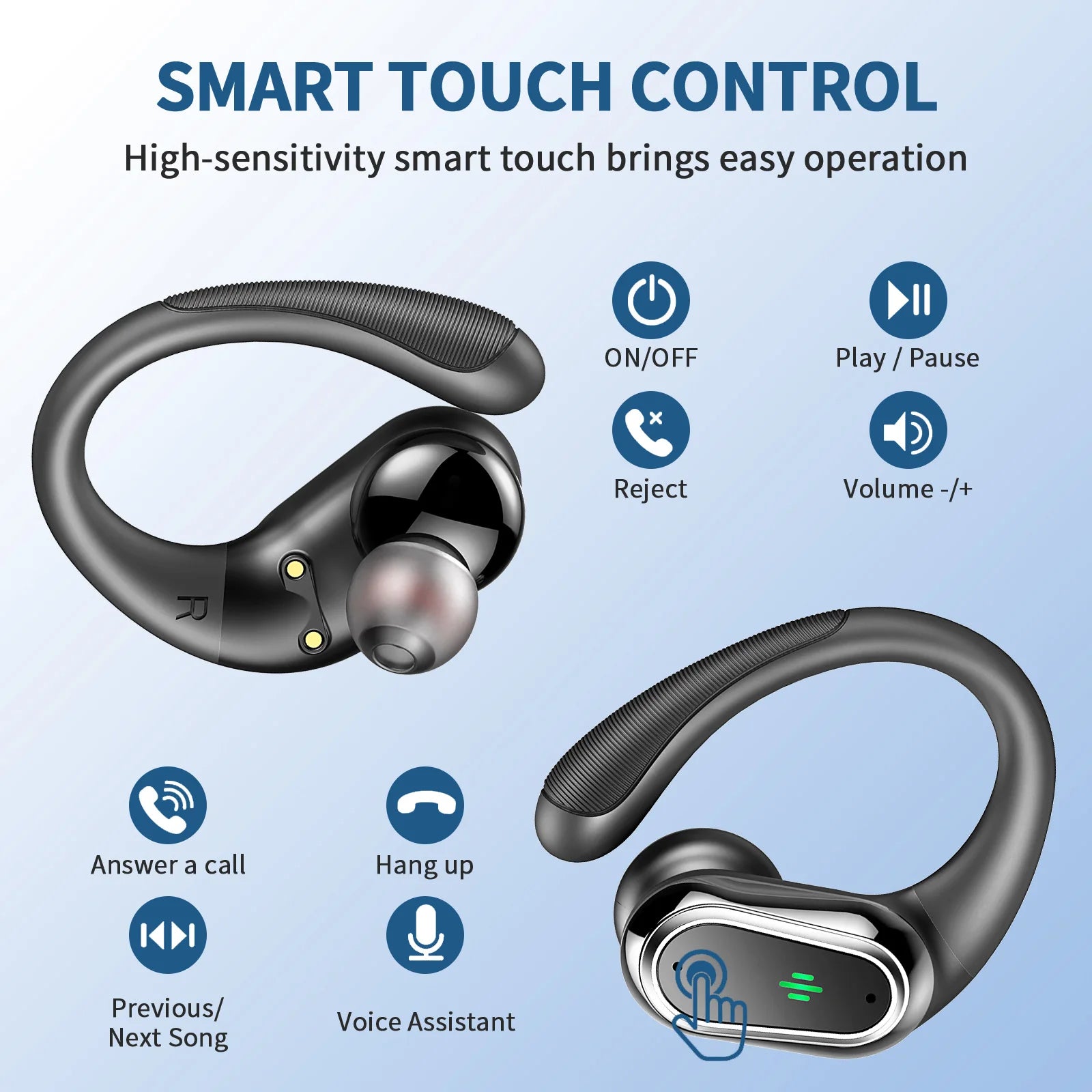Auriculares Bluetooth 5.3 ENC · 50H