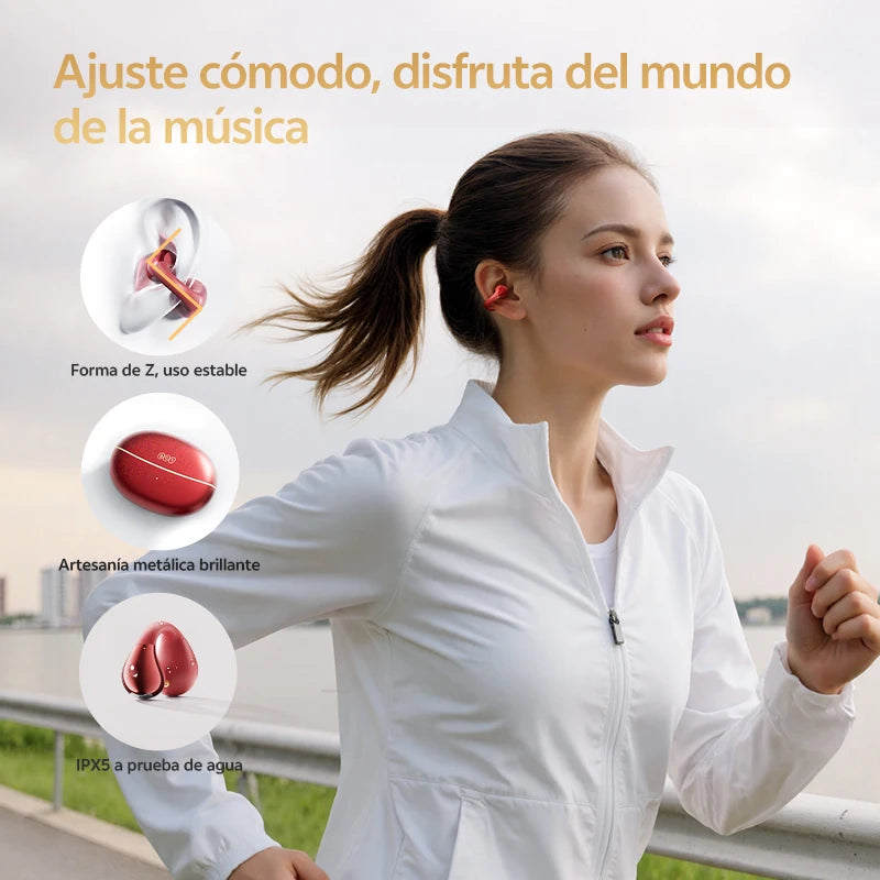 auriculares de clip QCY Crossky c30s ( Bateria 40h)