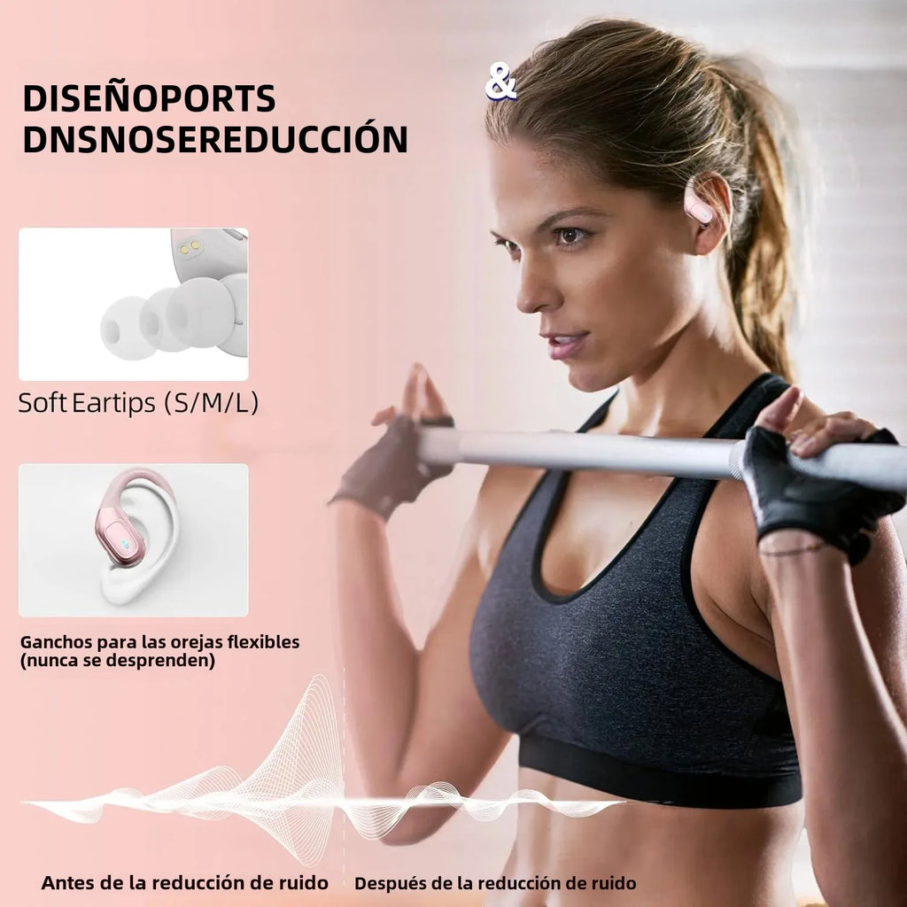 Auriculares inalambricos Bx28 con cancelacion de ruido