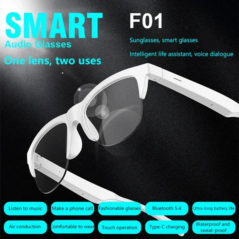Lenovo – Gafas Inteligentes con Audio BT