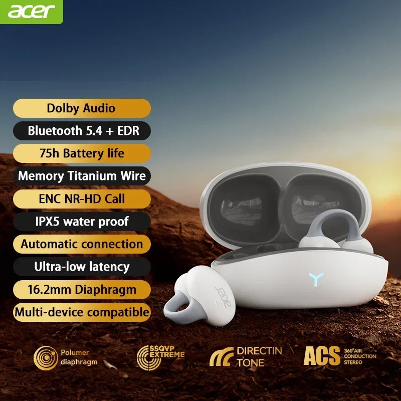 Auriculares de Clip Acer OHR206 con sonido Dolby