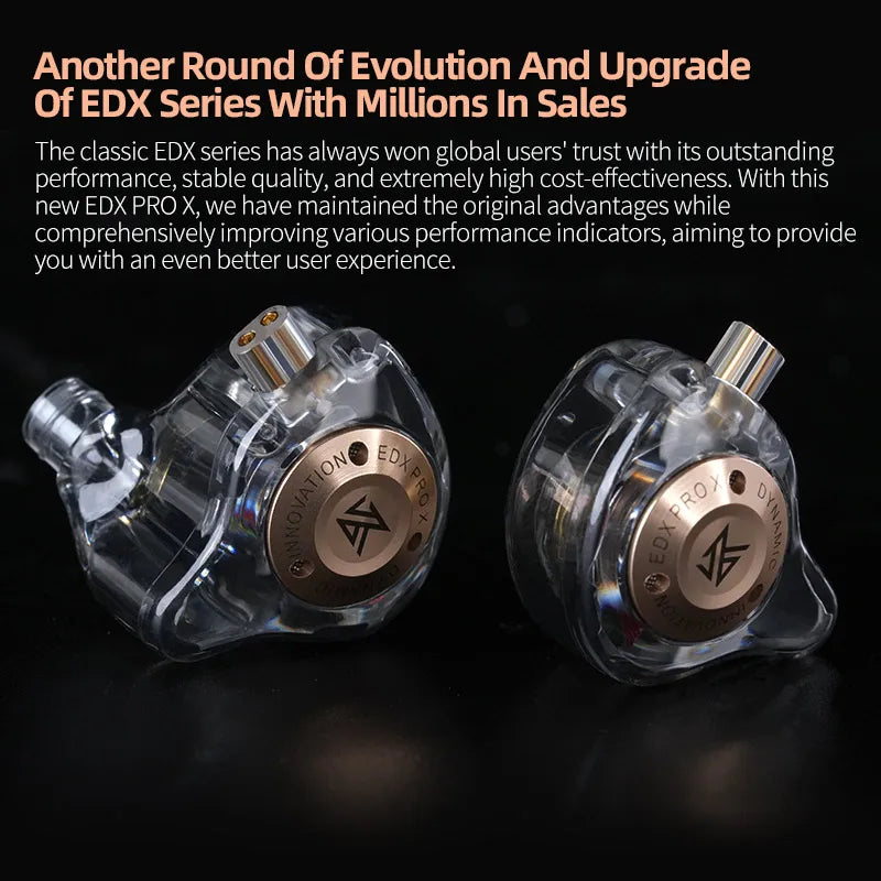 KZ EDX Pro X – Auriculares HIFI In-Ear