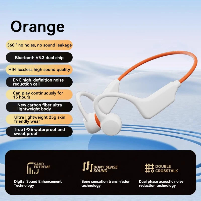Auriculares Conducción Ósea IPX8 MP3 32GB