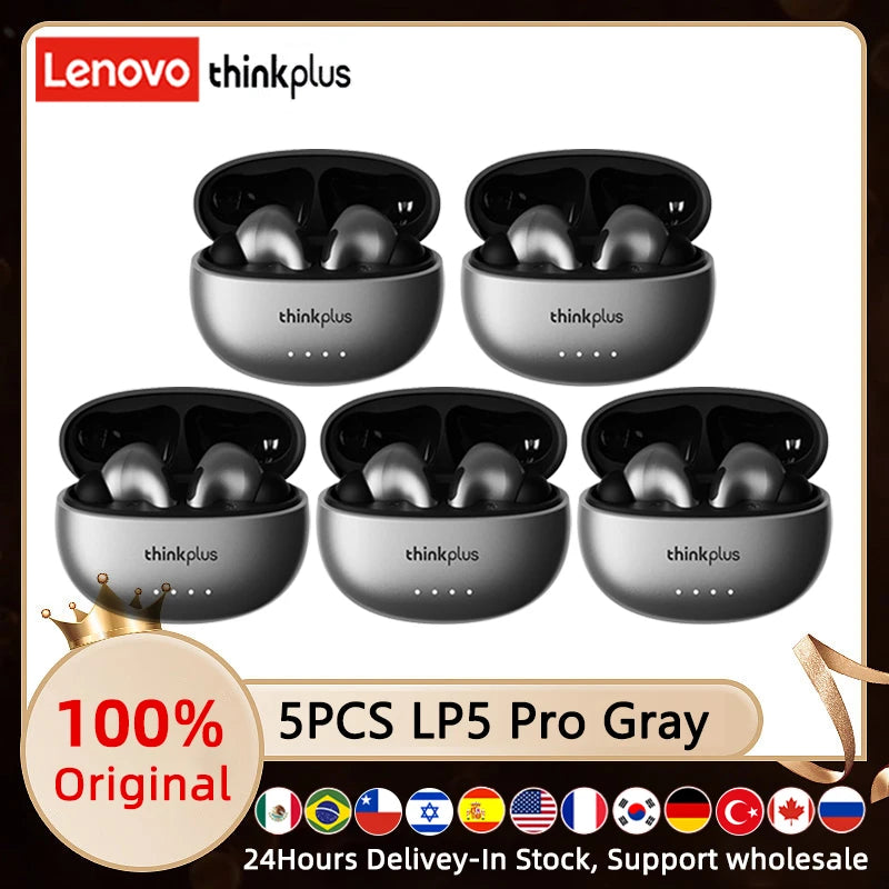 Pack de Auriculares Inalambricos Lenovo LP5 Pro
